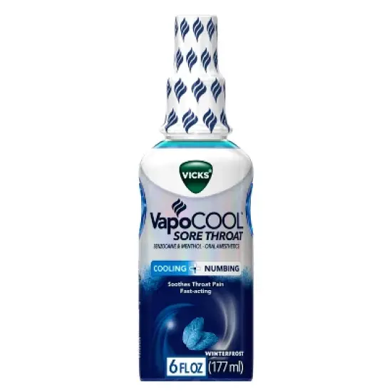 Vicks VapoCOOL Sore Throat Spray - Winterfrost - 6 fl oz image {6}