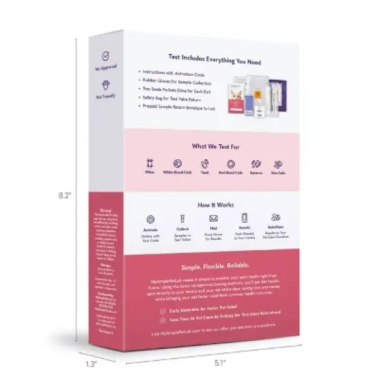 MySimplePetLab Cat Ear Infection Test Kit image {1}
