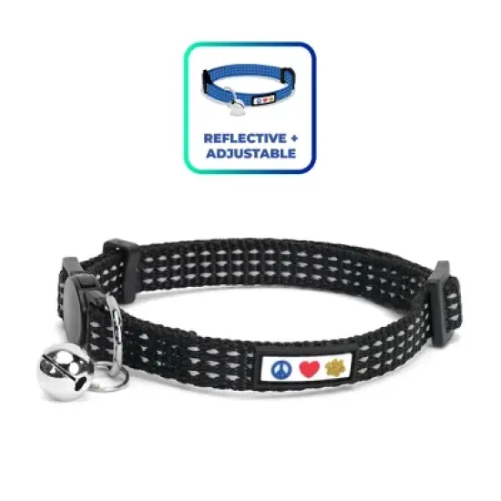 Pawtitas Reflective Cat Collar Adjustable image {9}