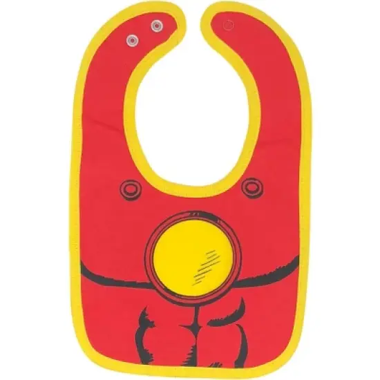 Marvel Avengers Iron Man Spider-Man Hulk 6 Pack Bibs One Size image {1}