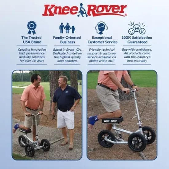KneeRover PRO All Terrain Knee Scooter image {1}