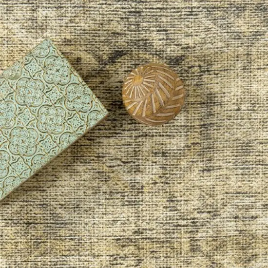 nuLOOM Chana Printed Framed Trellis Flatweave Area Rug image {5}