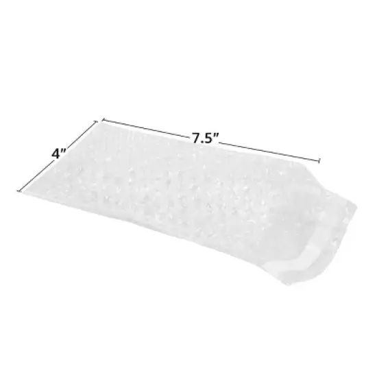 UOFFICE 250 Bubble Out Bags 4" x 7.5" - #2 Self-Sealing  Pouches image {9}