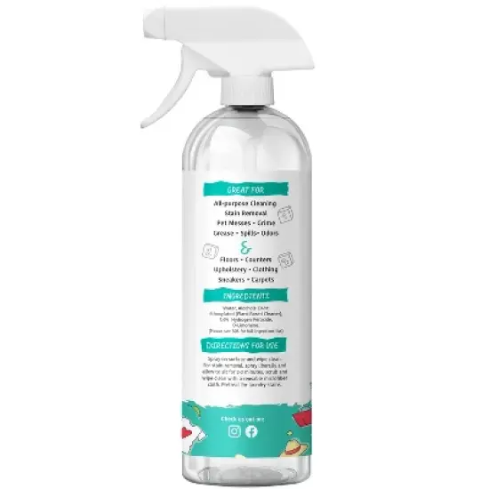 MomRemedy Hydrogen Peroxide Based Household Cleaner & Stain Remover - 24oz each/3-pack image {3}