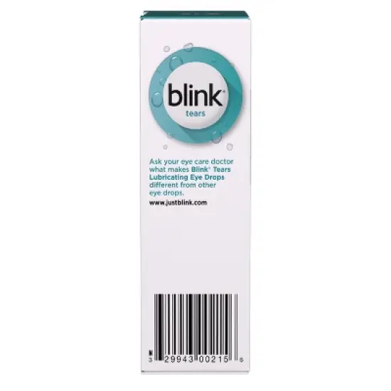 Blink Tears Lubricating and Hydrating Dry Eye Drops - 15ml image {7}