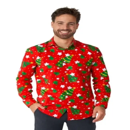 Suitmeister Men's Festive Christmas Shirts image {3}