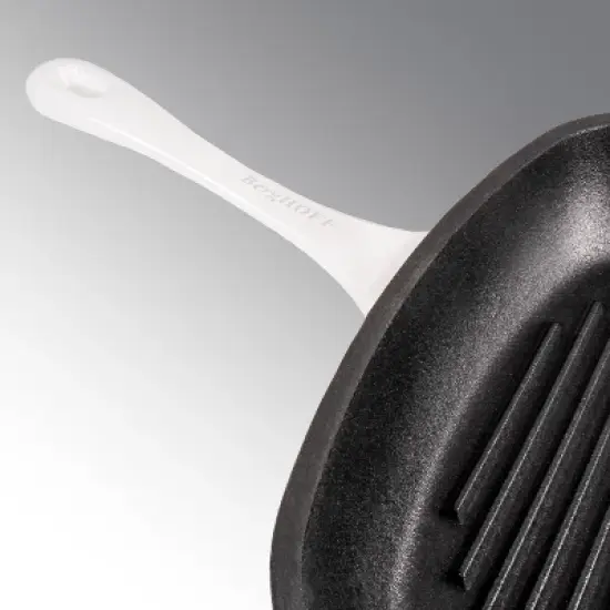 BergHOFF Neo 2Pc Cast Iron Cookware Set, 10" Fry Pan & 11" Grill Pan image {3}