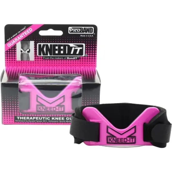 ProBand KneedIT Pink &ndash; Compression Band for Knee Pain Relief &ndash; Relieve Pain & Swelling &ndash; For Arthritis, Tendinitis, Osteoarthritis & More &ndash; One Size image {5}