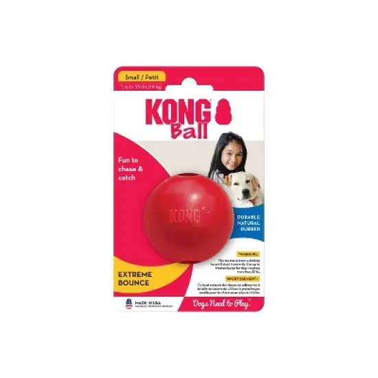 KONG Ball Dog Toy - Red image {2}