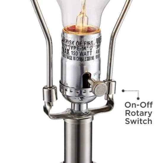 360 Lighting Jane Modern Table Lamps 25" High Set of 2 White Ceramic Fabric Drum Shade for Bedroom Living Room House Bedside Nightstand Office Family image {4}