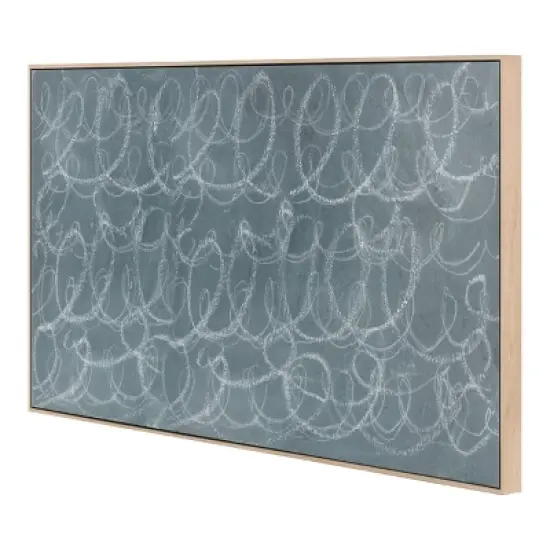 47" x 24" Squiggles Framed Printed Canvas Blue - Threshold&trade; image {1}