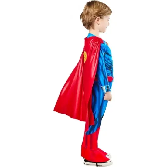 DC Comics Boys' Superman Halloween Costume Jumpsuit Blue image {1}