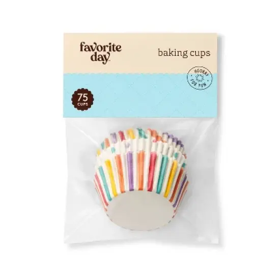 Patterned Baking Cups - 75ct - Favorite Day&trade; image {3}