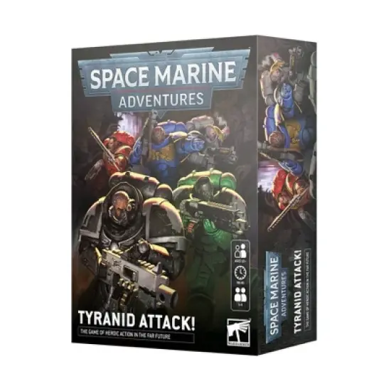 Space Marine Adventures Tyranid Attack Game: Strategy Board with Cards & Dice, 1-4 Players, 30-45 Min Play image {5}
