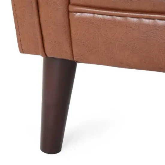 Holasek Contemporary Upholstered Tufted Loveseat - Christopher Knight Home image {6}