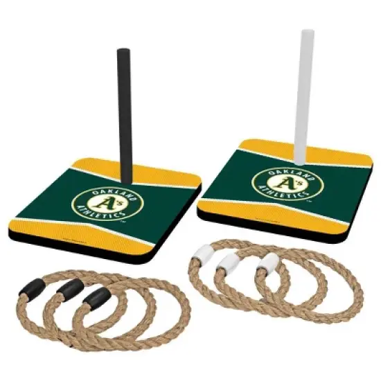 MLB Oakland Athletics Quoits Ring Toss Game Set image {1}