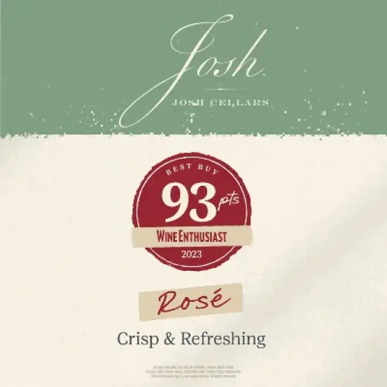 Josh Ros&eacute; Wine - 750ml Bottle image {5}