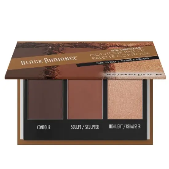 Black Radiance True Complexion Contour Palette - 0.38oz image {8}