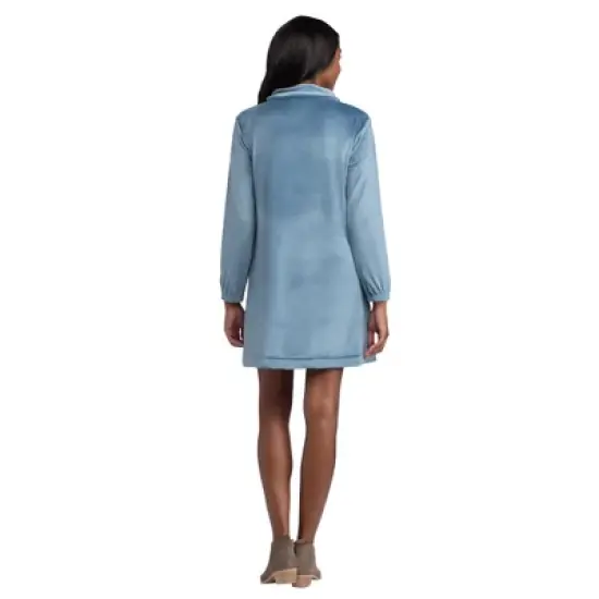 Softies 35" Feather Velour Funnel Neck Lounger image {2}