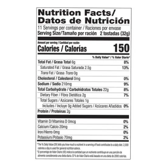 Guerrero Tostadas Caseras Amarillas - 12.8oz/22ct image {8}