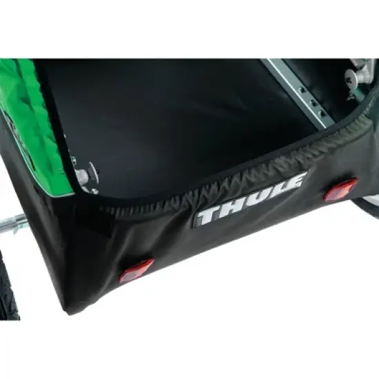 Thule Cadence Double Child Bicycle Trailer, Green image {4}