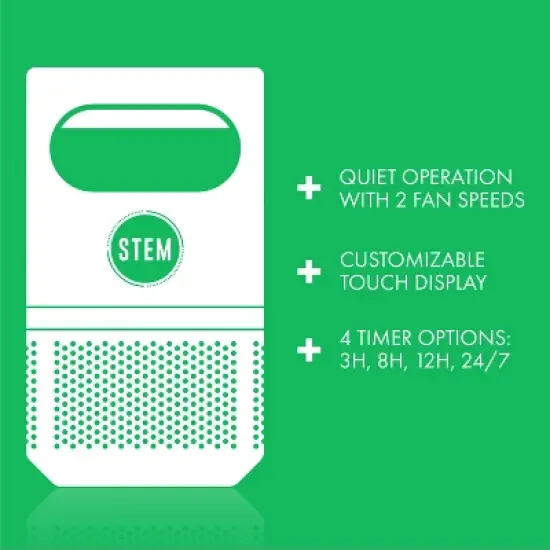 STEM Electric Fan Fruit Fly, Gnat and Fly Trap Indoor Starter Kit - 1 Unit + 5 Glue Traps image {5}