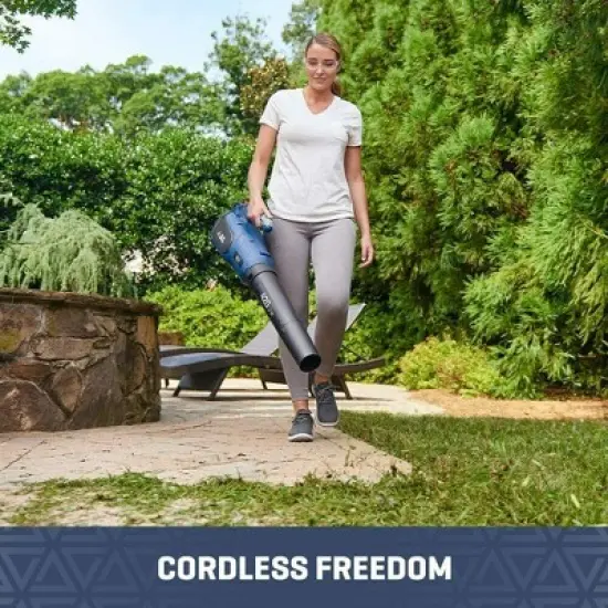 Blue Ridge BR8560U 40V MAX Cordless 450CFM Turbine Leaf Blower image {9}