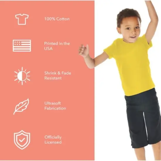 Toddler Boys' Spongebob Goofy Smile Yellow T-Shirt Yellow image {3}