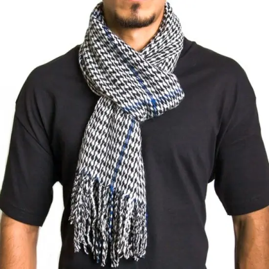 Alpine Swiss Mens Plaid Scarf Softer Than Cashmere Scarves Winter Shawl image {7}