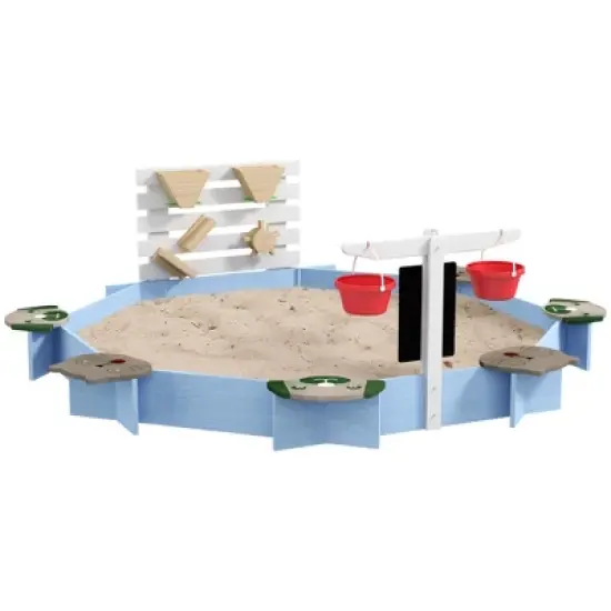 Dexmalle Wooden Sandbox for 3-7 Years image {5}