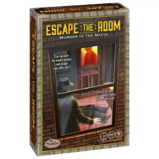 Ravensburger ThinkFun Escape the Room - Murder in the Mafia Board Game image {2}
