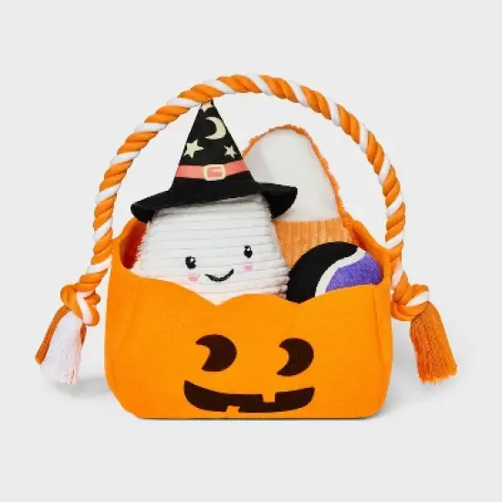 Trick or Treat Dog Rope Plush Toy Set - 4pk - Boots & Barkley&trade; image {3}