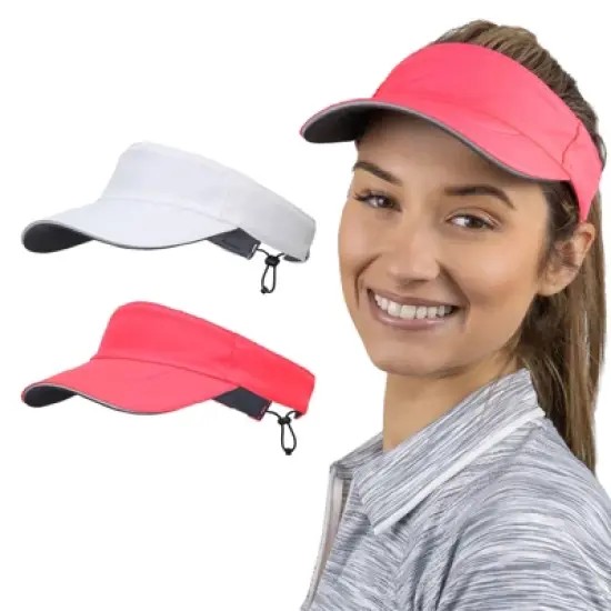TrailHeads Women&rsquo;s Sun Visor Hat - Summer Visors for Running, Tennis, Golf, Softball, Workouts image {13}