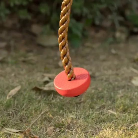 PLAYBERG Colorful Climbing Rope with Platforms Foot Holder For Kids Indoor Outdoor Backyard image {3}