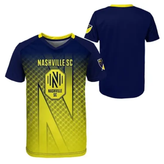 MLS Nashville SC Boys' Sublimated Poly Jersey image {3}