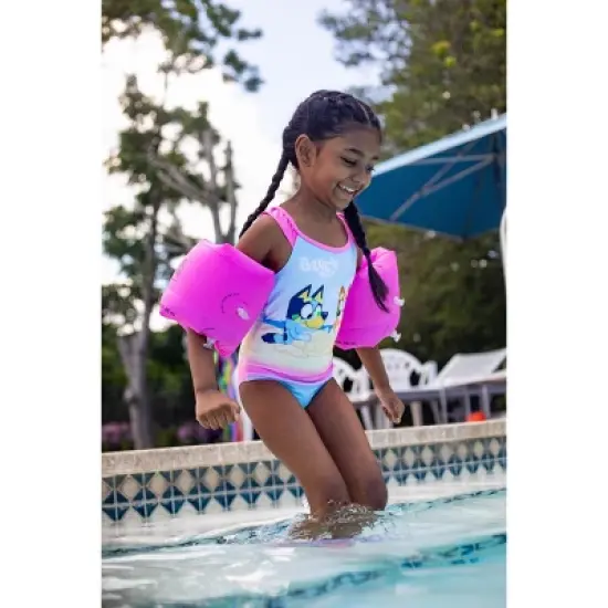 Bluey Bingo Bluey Girls One Piece Bathing Suit Toddler image {1}