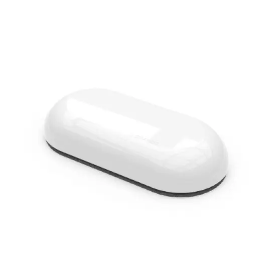 U Brands 3.5" x 7" Magnetic Board Eraser White: Dry Erase & Chalkboard Accessory, Fabric & Plastic, Gray/Black image {3}