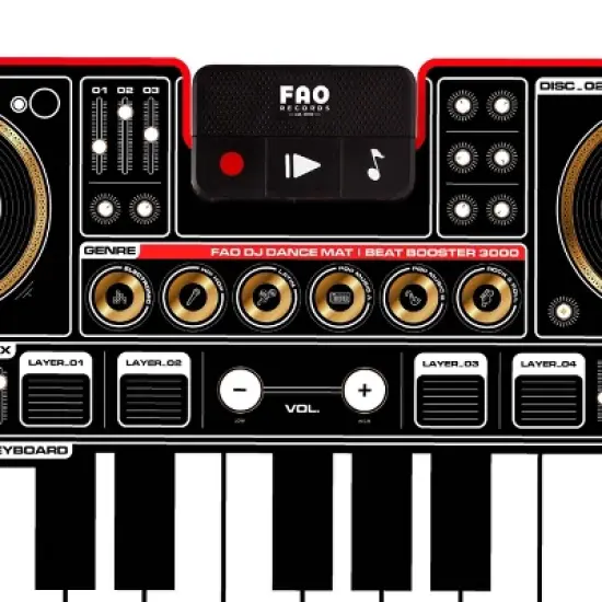 FAO Schwarz DJ Mixer Mat image {3}