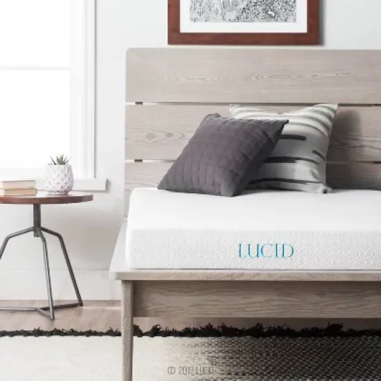 Lucid Comfort Collection 5" Gel Memory Foam Mattress  image {8}