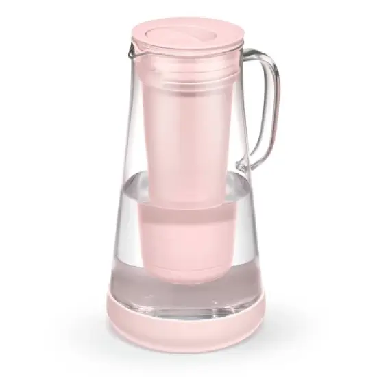 LifeStraw Home Water Filter Pitcher 7 Cup + Silicone Base Glass image {7}