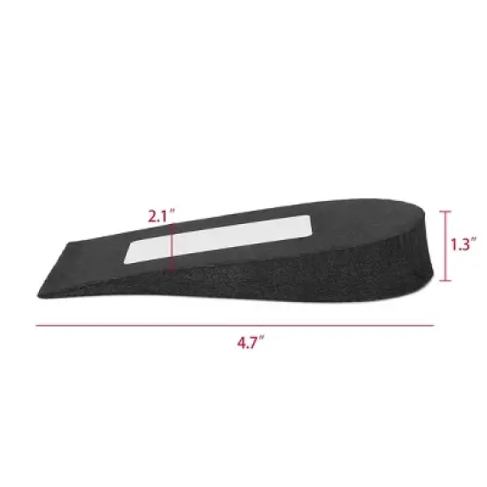 INSPIRE CHIC Foam Material Heel Lift Insoles image {1}