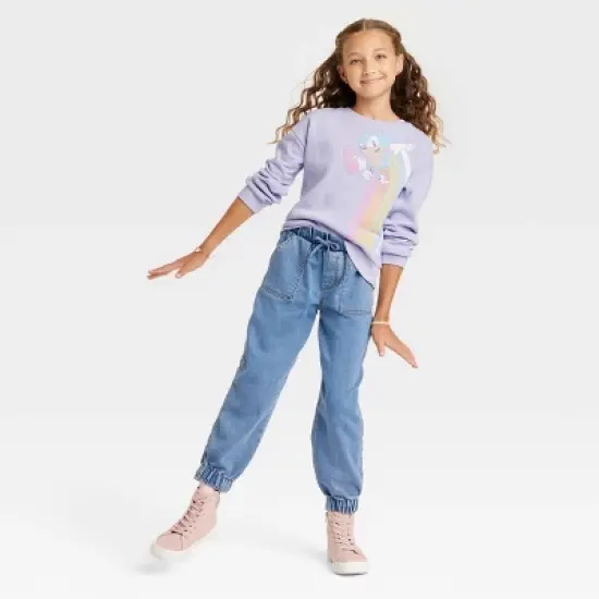 Girls' Sonic the Hedgehog Dreamy Fleece Pullover Sweatshirt - Lilac Purple image {2}