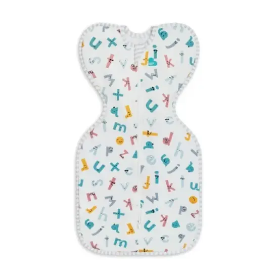 Love to Dream Ecovero Swaddle Wrap - Alphabet Soup image {5}