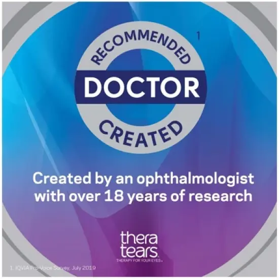 TheraTears Extra Dry Eye Therapy Lubricant Eye Drops - 0.5 fl oz image {6}