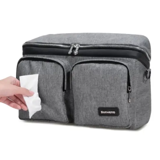 Premium Stroller Organizer Bag image {1}