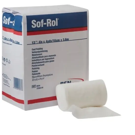 Sof-Rol Undercast Cast Padding Rayon White image {4}