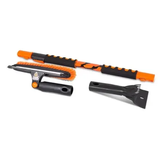 Snow Moover 58" Extendable Snow Brush with Squeegee & Ice Scraper image {4}