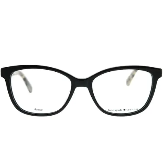 Kate Spade  807 Womens Square Eyeglasses Black 52mm image {1}
