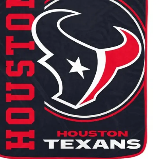 NFL Houston Texans Keep It Simple Ultra Soft Blanket image {1}