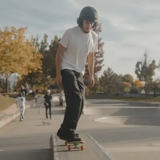 Fortnite Skateboard with metallic graphics, aluminum trucks and ABEC5 bearings. Includes download code for in-game Nite Life Wrap image {8}